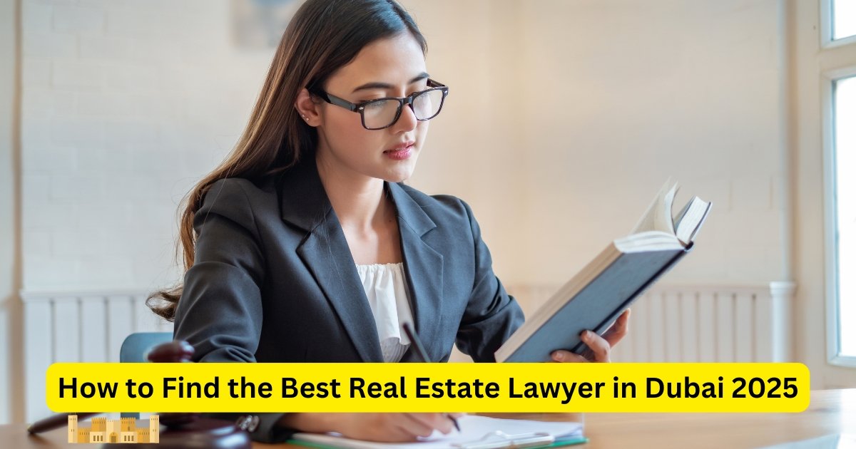 Find the Best Real Estate Lawyer in Dubai