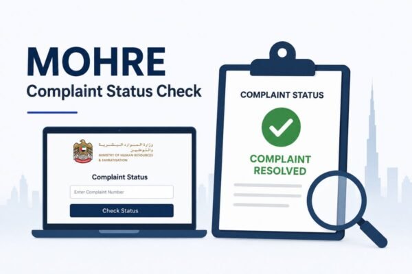 MOHRE Complaint Status Check